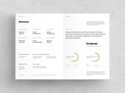 Annual Report Concept annual report branding brochure design business company profile concept corporate document documentation graphic design magazine report statistics typography