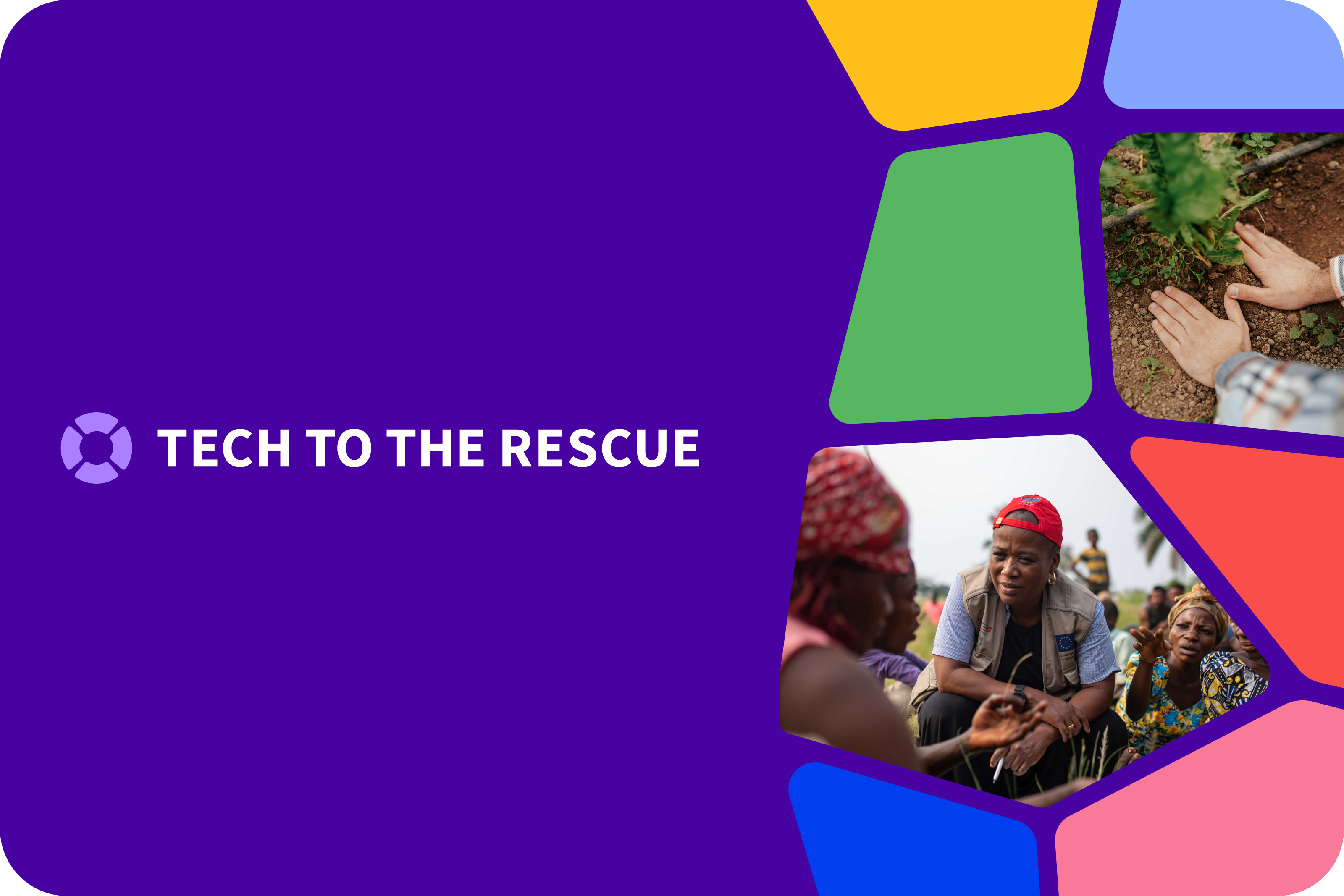 Tech To The Rescue: Empowering Global Impact accessibility branding cleandesign componentlibrary designsystem figmavariables interface landingpage minimalism modular nonprofit productdesign responsive socialimpact ui uikit userjourney ux visualidentity webdesign