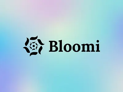 Logo Identity Concept - Bloomi ai aibrand brand branding gradient graphic design identity logo shot visual design