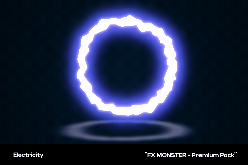 Solid Electric Energy Halo Ring Burst animation aura burst charge circle electricity energy glow halo loop magic motion graphics neon plasma portal power radial ring sci fi shield