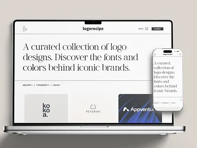 Logo inspiration tool branding graphic design inspiration logo typography