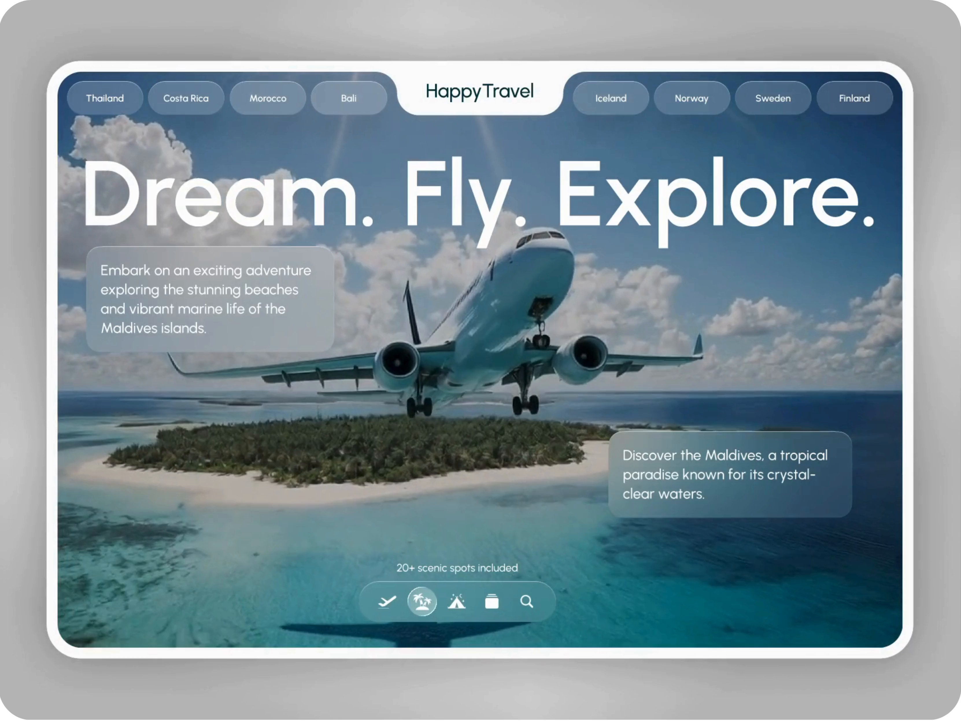Example of Service Business Website Design