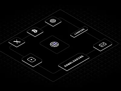 Reality Net Loop 2 animated animation cripto crypto loop motion graphics ui uianimation