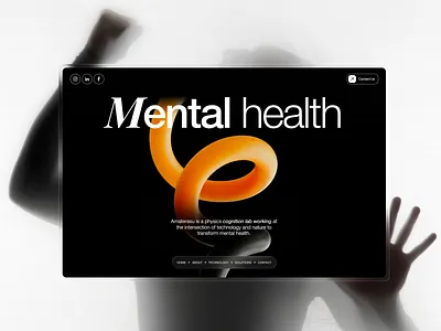 Mental Health Tech Platform ai assistant ai mental health ai therapy ai therapy chatbot breathing health health tracking interaction design landing page meditation meditation landing page mental health mental health ai mental health platform mental wellness mindfulness online therapy selfcare