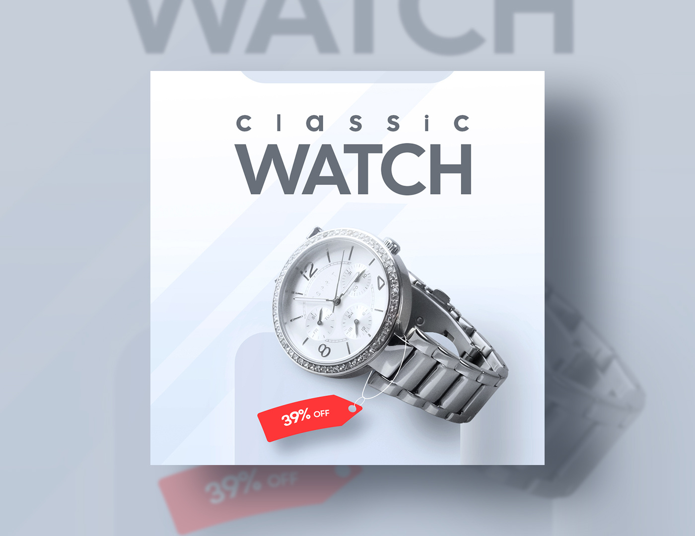 Watch ads design for social media ads advertise banner banner ads creative facebook ads facebook campaign facebook post graphic design instagram ads post design poster social media watch watch design