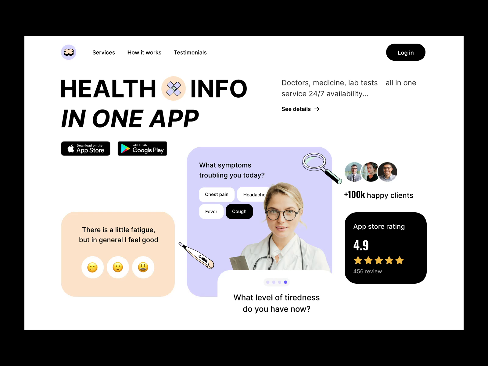 Example of Full Website Design — Multi Page 