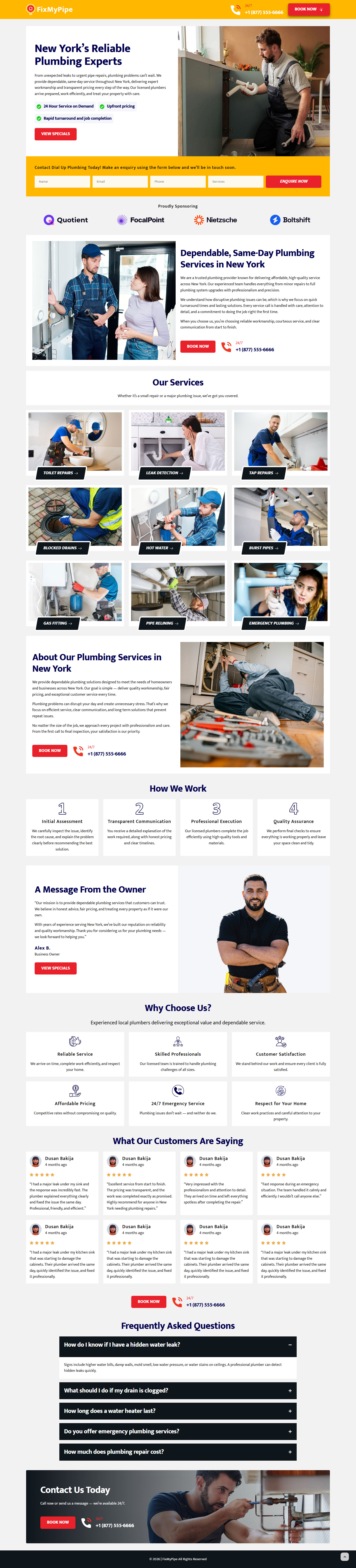 Plumber Landing Page Website Design elementor template home service website landing page plumber plumber landing page plumber service plumbers plumbing company plumbing company website plumbing landing plumbing landing page plumbing service website plumbing website service landing page