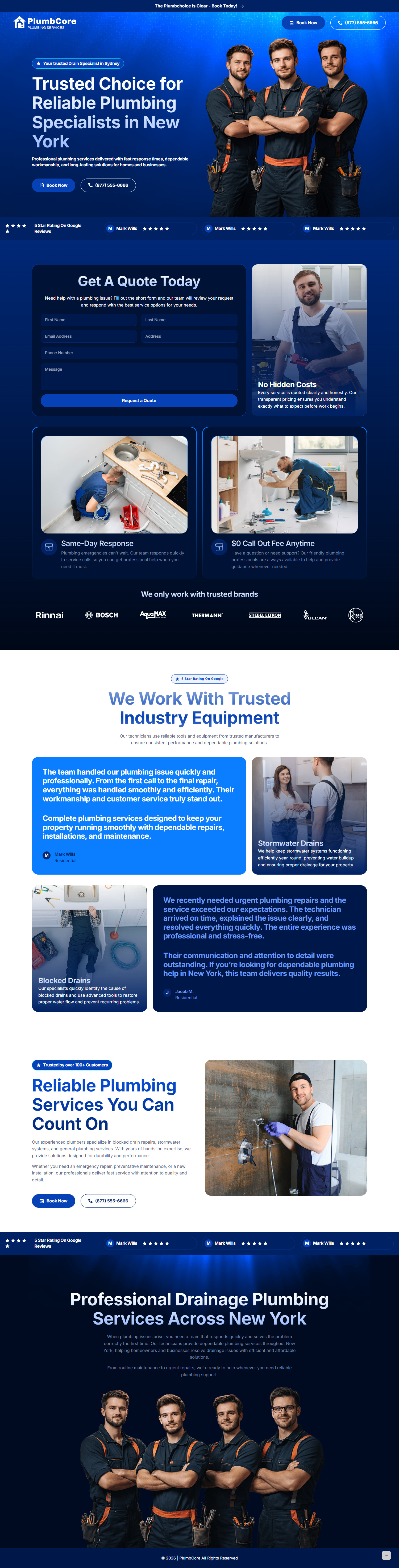 Plumbing Service Landing Page for Lead Generation elementor template home service website landing page plumber plumber landing page plumber service plumbers plumbing company plumbing company website plumbing landing plumbing landing page plumbing service website plumbing website service landing page