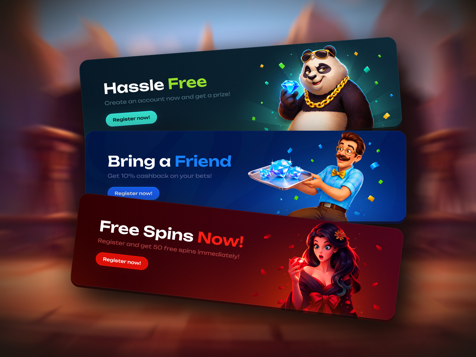 Example of Casino Banners