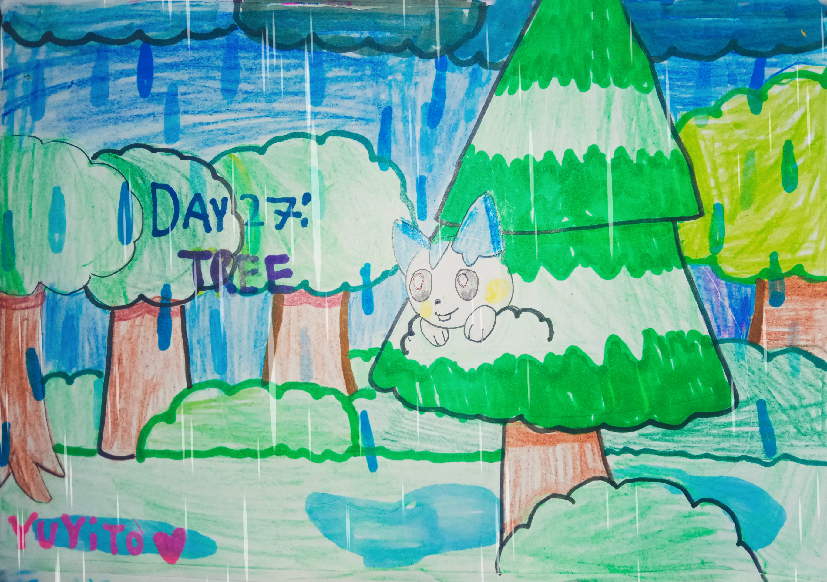 Marchrain day 27: tree
