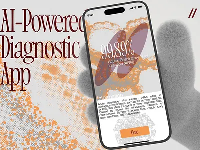 AI-Powered Diagnostic iOS App Design ai ai app android app app design assistant chatbot dashboard dashboard design design diagnostic health app healthcare ios mobile mobile app portfolio ui ux