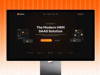 HR Management SaaS Website Design | Landing Page | UIUX digitalproductdesign hr landing page hr management hr software website hr solutions landing page pixelean saas saas design saas landing page saas product saasdesign sahin mia ui ux design uidesign uiux website for saas websitedesign