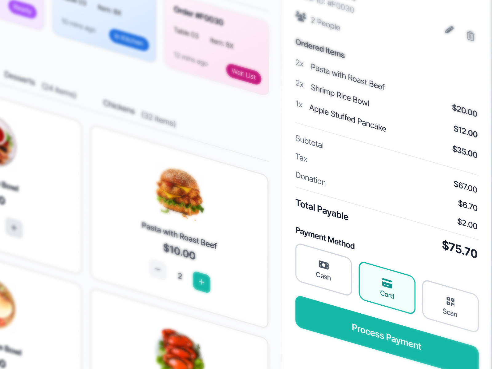 Restaurant POS System – Dashboard UI Design analytics clean ui dashboard food order dashboard order management point of sale pos pos dashboard pos system product design restaurant dashboard restaurant pos system saas dashboard saas marketing dashboard sales dashboard software design ui design ux web app