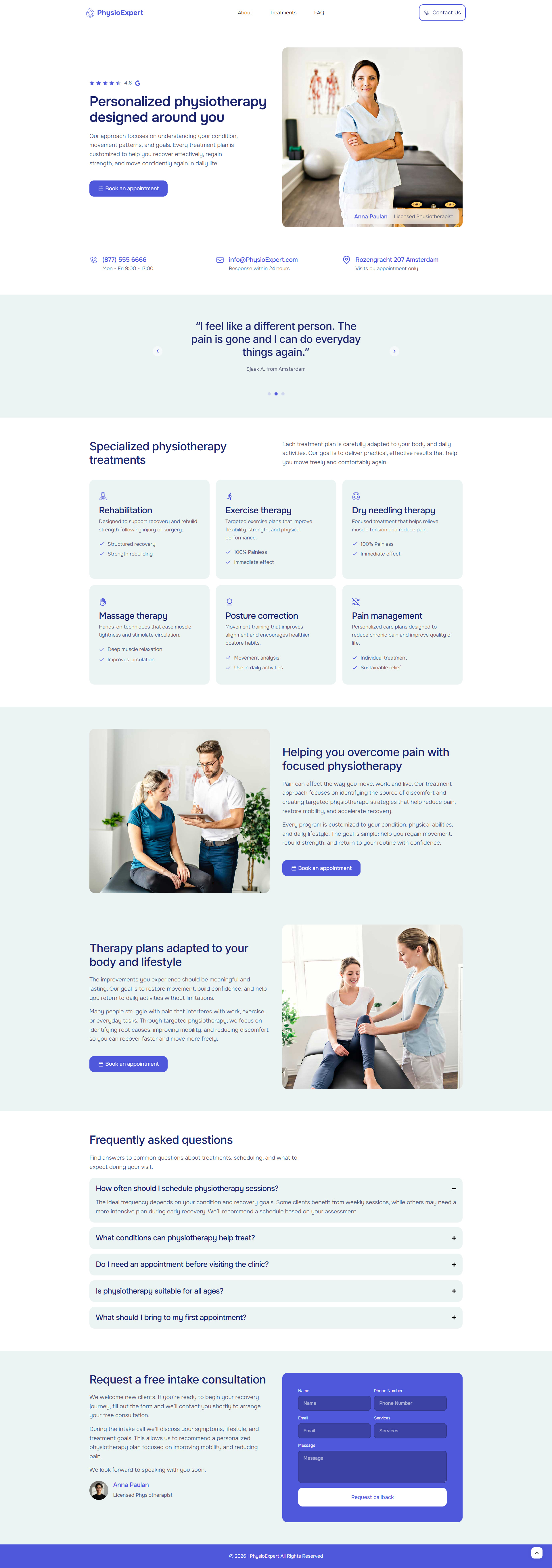 Chiropractor Landing Page for Lead Generation branding chiropractic chiropractic website chiropractic website design chiropractic website templates chiropractor chiropractor business chiropractor landing page clinic design doctor homepage illustration landing landing page medical therapy ui web design website