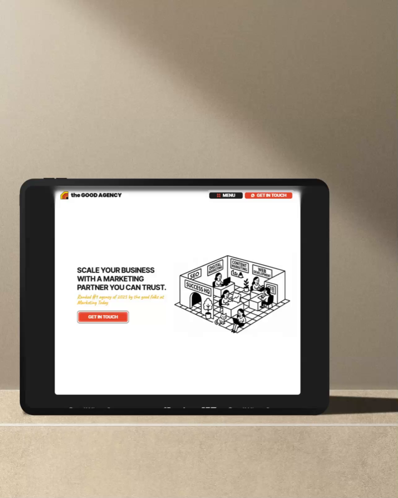 Example of Custom Framer Website Design