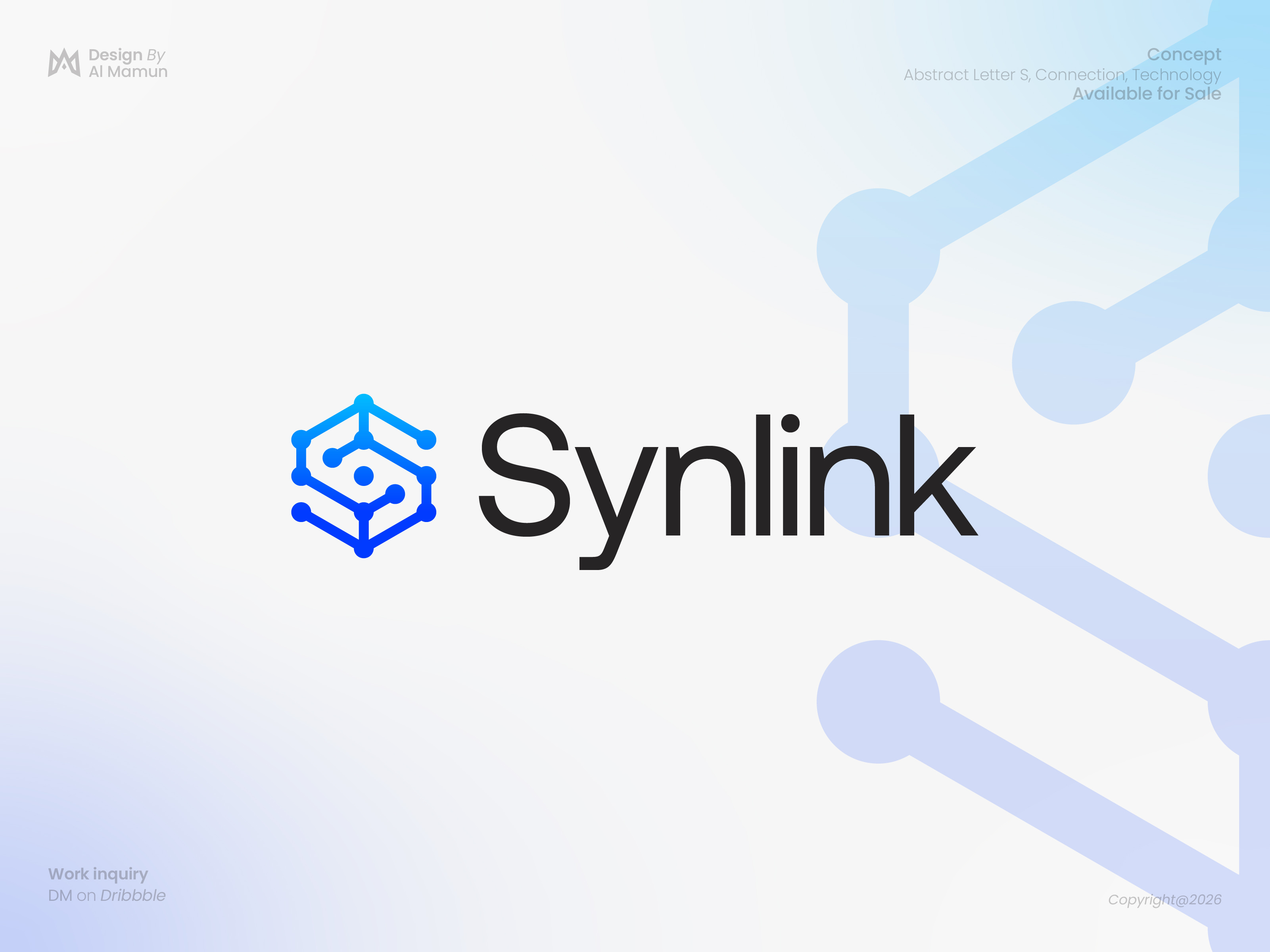 Synlink | Letter S modern technology logo brand mark branding cloud connection letter mark letter s logo link logo logo design logo designer logo icon logo mark modern logo s logo software symbol synlink tech technology timeless