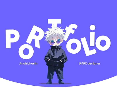 Portfolio - ui/ux designer branding design designer figma graphic design illustration landingpage logo minimaldesign portfolio ui uiux