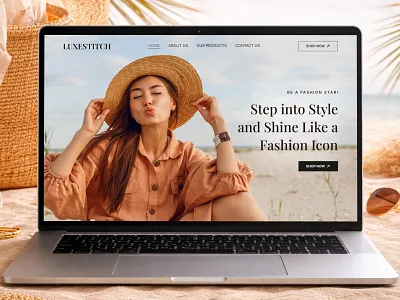 Luxestitch Online Store – Creative Fashion WordPress WooCommerce clean design clothing store ecommerce website fashion brand fashion design fashion website landing page luxury fashion minimalist design modern website design online shopping premium brand responsive design shopify store trendy fashion ui design user interface ux design web design website inspiration