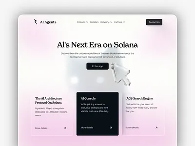 AI Agents Platform – blockchain website design ai sales ai sales agent ai website artificial intelligence blockchain crypto website defi eth fintech website illustration landing page layer1 machine learning management neural ai startup ui designr web web3 ai