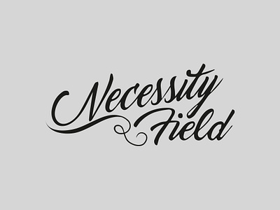Necessity Field Logo Design branding logo