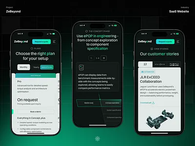 Engineering Website Mobile UI – ZeBeyond design design platform engineering logo engineering website mobile app ui mobile dashboard mobile website modern website online platform ui ux phenomenon studio saas ui saas ux saas website software engineer portfolio software website tech website ui mobile web design web design inspiration