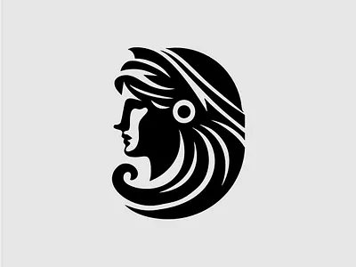 FOR SALE | Athena Greek Goddess Illustration Simple Logo abstract athena branding design face goddess graphic design greece greek logo minerva minimal mythology olympian owl royal symbol warrior woman