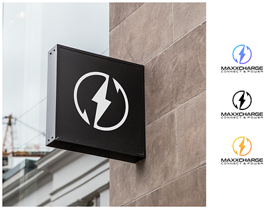 MaxxCharge logo design abstrac logo branding creat logo creative custom logo design electronic graphic design illustration logo logo maker minimalist logo modern ui vector