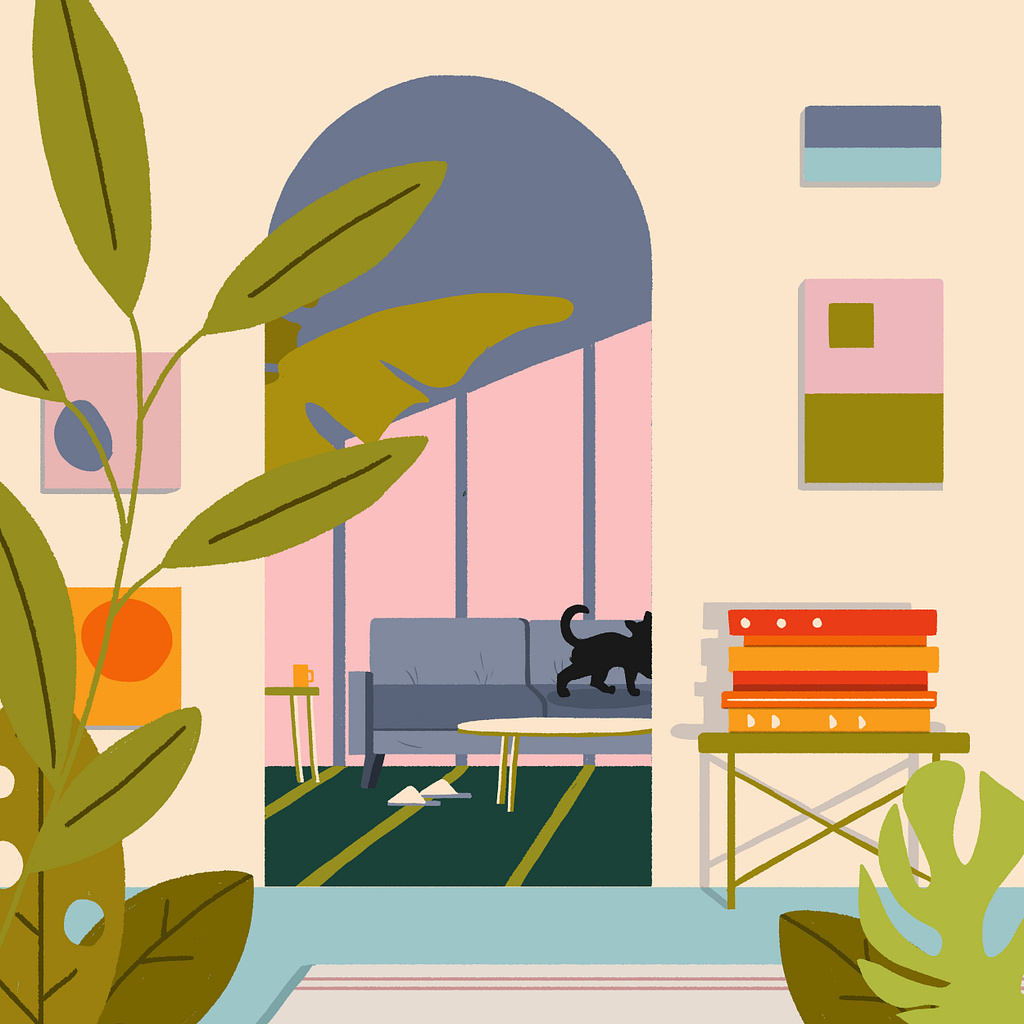 Homey Space by Palette Box-Bianca Jelezniac on Dribbble