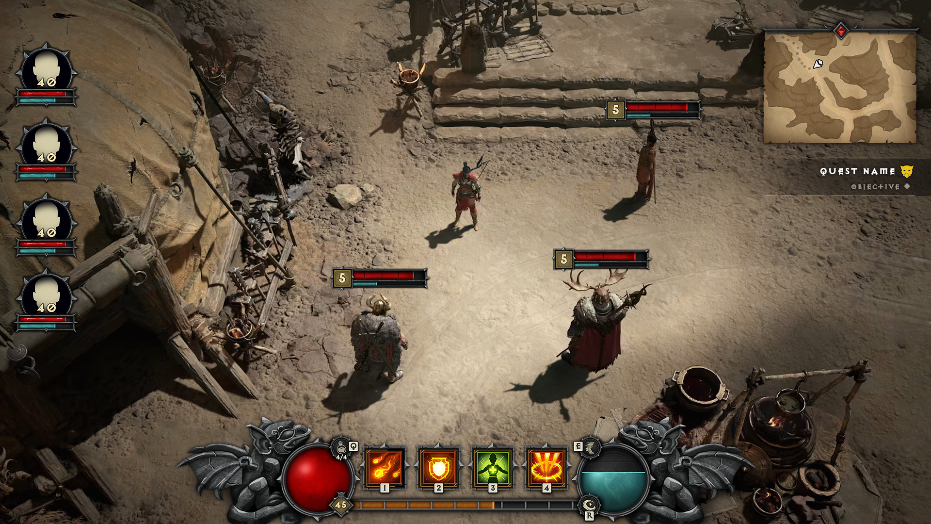 ARPG UI Design – Interface Exploration