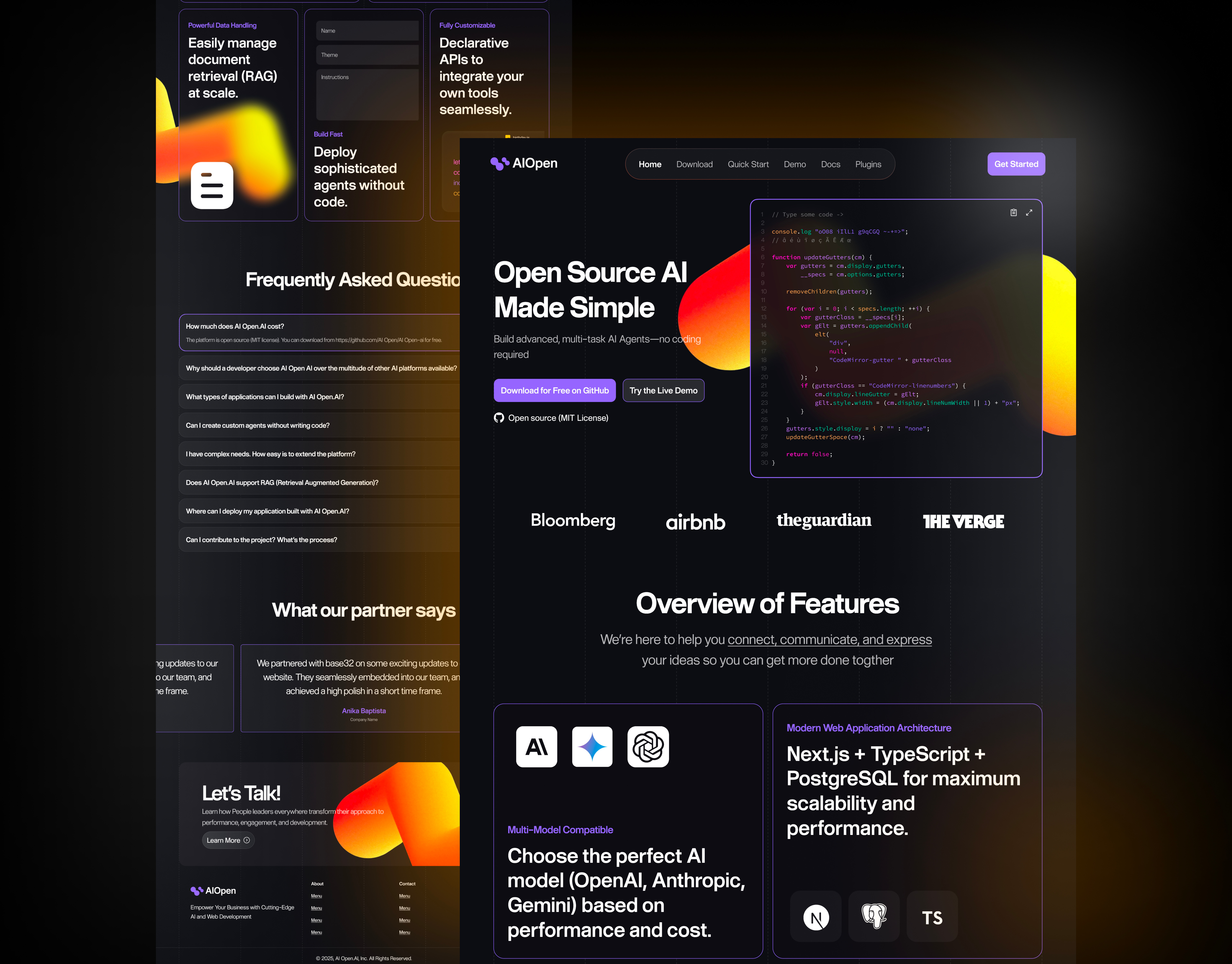 Example of Full Website Design + Development