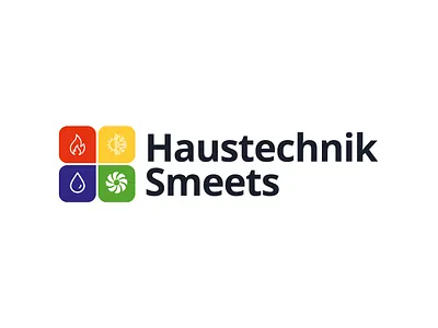 Haustechnik Smeets l HVAC & Plumbing Brand Identity Logo Design animation brandidentity branding cleanlogo construction corporatedesign germany graphic design heating hvac logo logodesign logomark modernlogo plumbing servicebusiness ui visualidentity