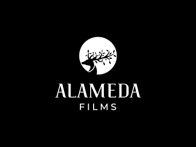 alameda films logo branding creat logo custom logo design graphic design illustration logo logo maker vector