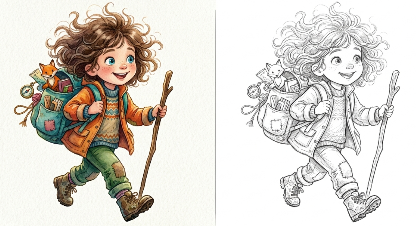 Example of Coloring Books For Amazon Kdp