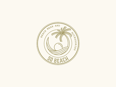 beach logo branding creat logo custom logo design graphic design illustration logo logo maker vector