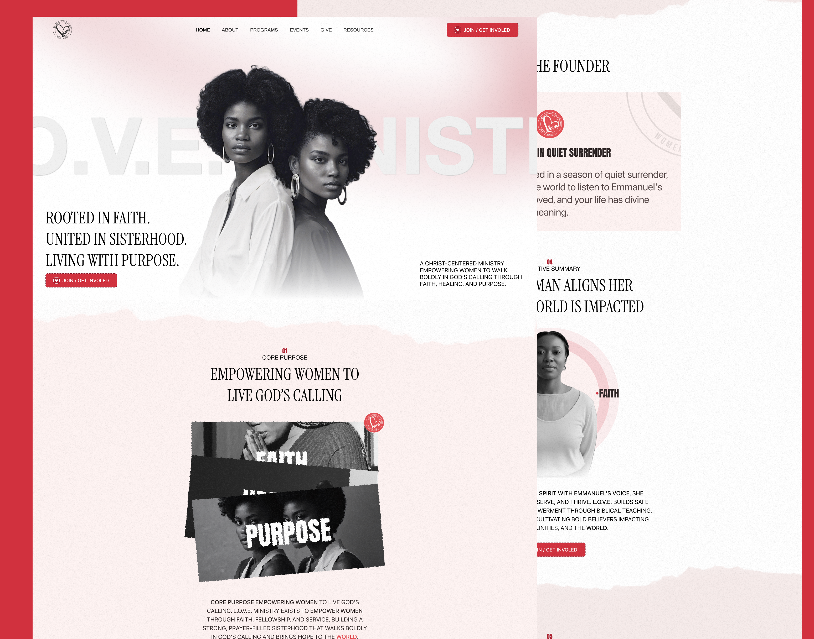 Nonprofit organization website 3d landing page 3d website framer ngo ngo landing page ngo website nonprofit nonprofit organization websites paralaax website parallax effect women website