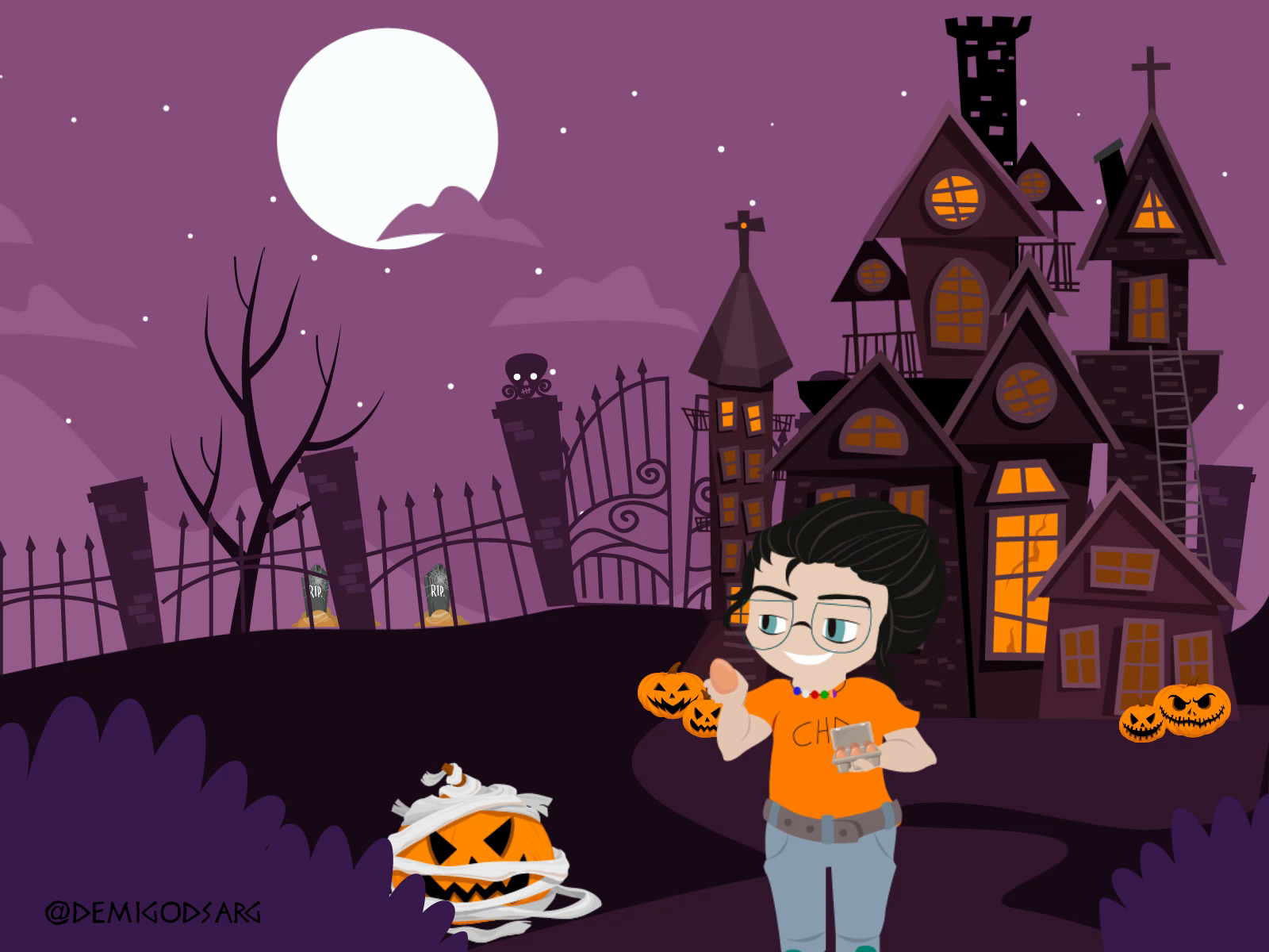 Demigods Halloween