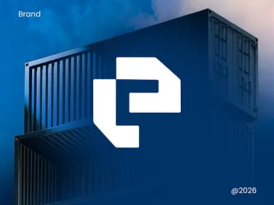 Packon brand branding buy logo delivery design graphic design logistic logo logo designer p logo packon vector