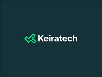 K tech logo branding fintech logo k tech logo logo design logo designer logos modern logo saas logo