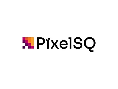 pixel square logo design app icon branding graphic design icon design illustration logo logo design pixel logo square logo symbol