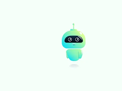 AI Assistant Greeting Animation for Modern Apps ai assistant app animation bot animation character animation chatbot cute bot digital assistant greeting animation interaction design microinteraction mobile app motion design onboarding saas ui animation ui design ux design web app welcome screen