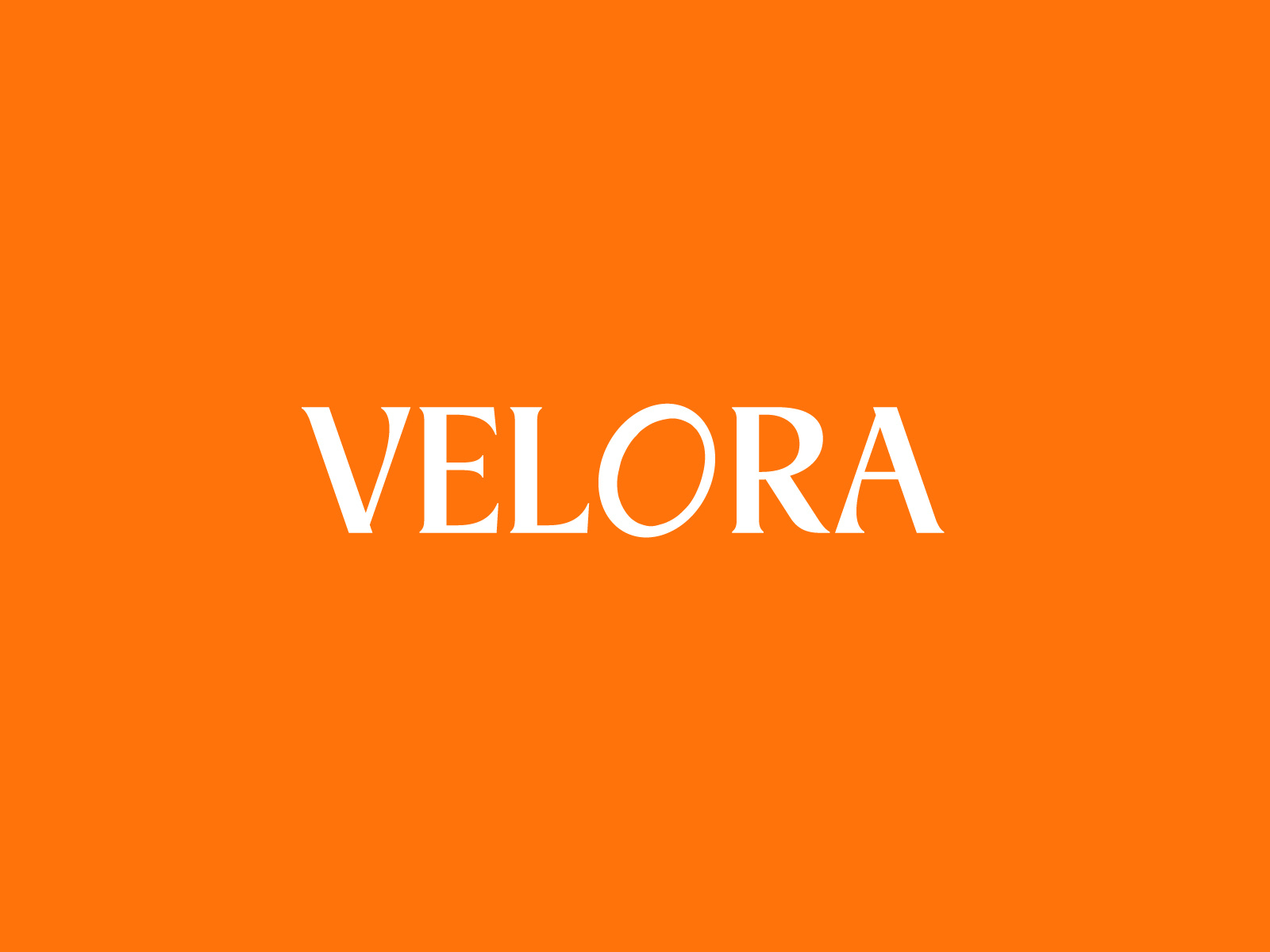 Velora Logo beauty brand brand identity design branding cosmetic brand green health and wellness herbal skincare brand logo logodesign modern logo orange white purple skincare brand typographic logo