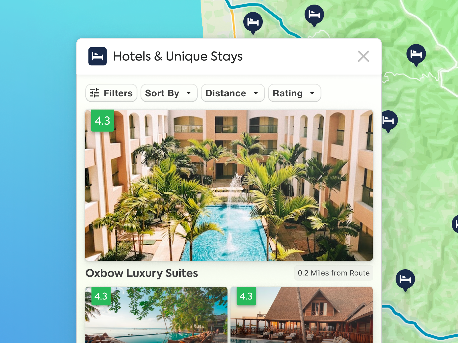 Roadtrippers — Finding the Perfect Stay Along Your Route