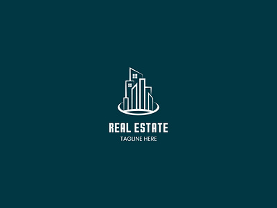 Real Estate Logo Design shape