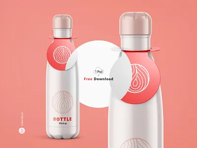 Thermos Bottle, Free Mockup branding drink bottle free mockup free psd label mock up mock up mockup package packaging photoshop mockup psd mockup smart thermos thermos thermos bottle vacuum flask vacuum thermos water bottle