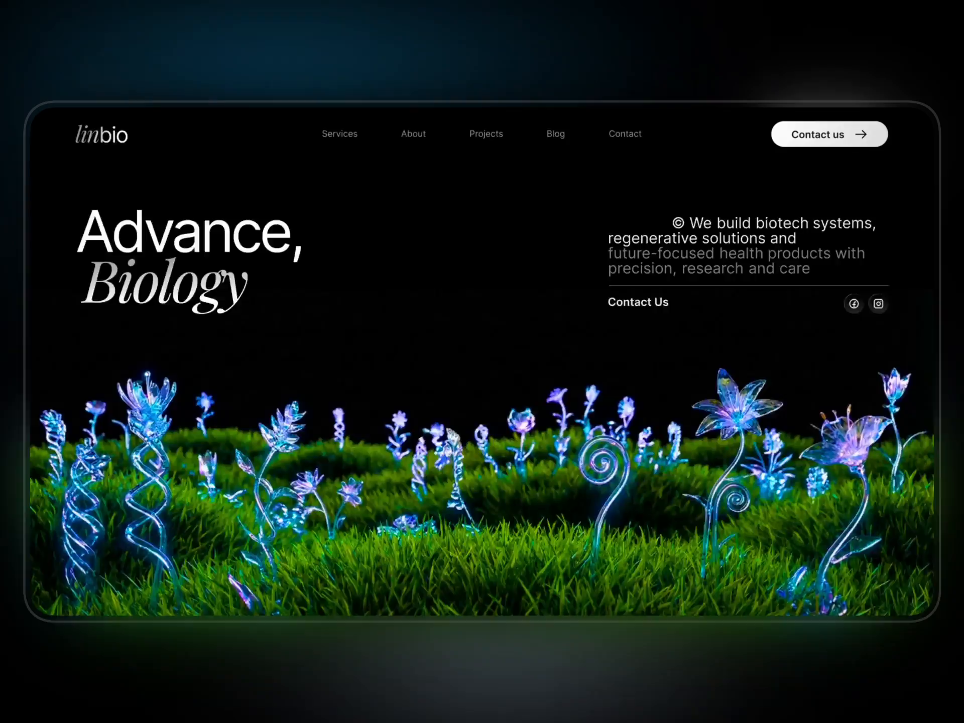 Example of Landing Page Design + Development