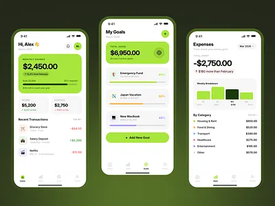 Personal expense app app app design expense finance mobile app mobile design ui ux