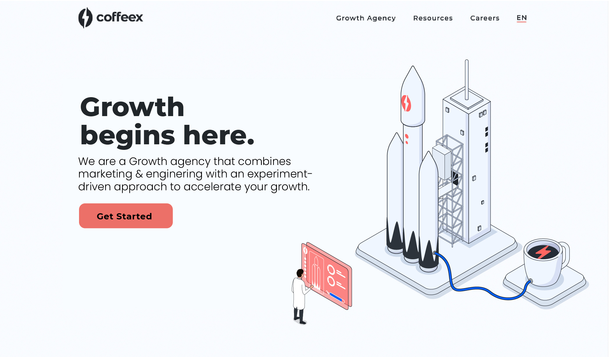 Coffeex project illustration illustration illustration service illustrator isometric website illustration
