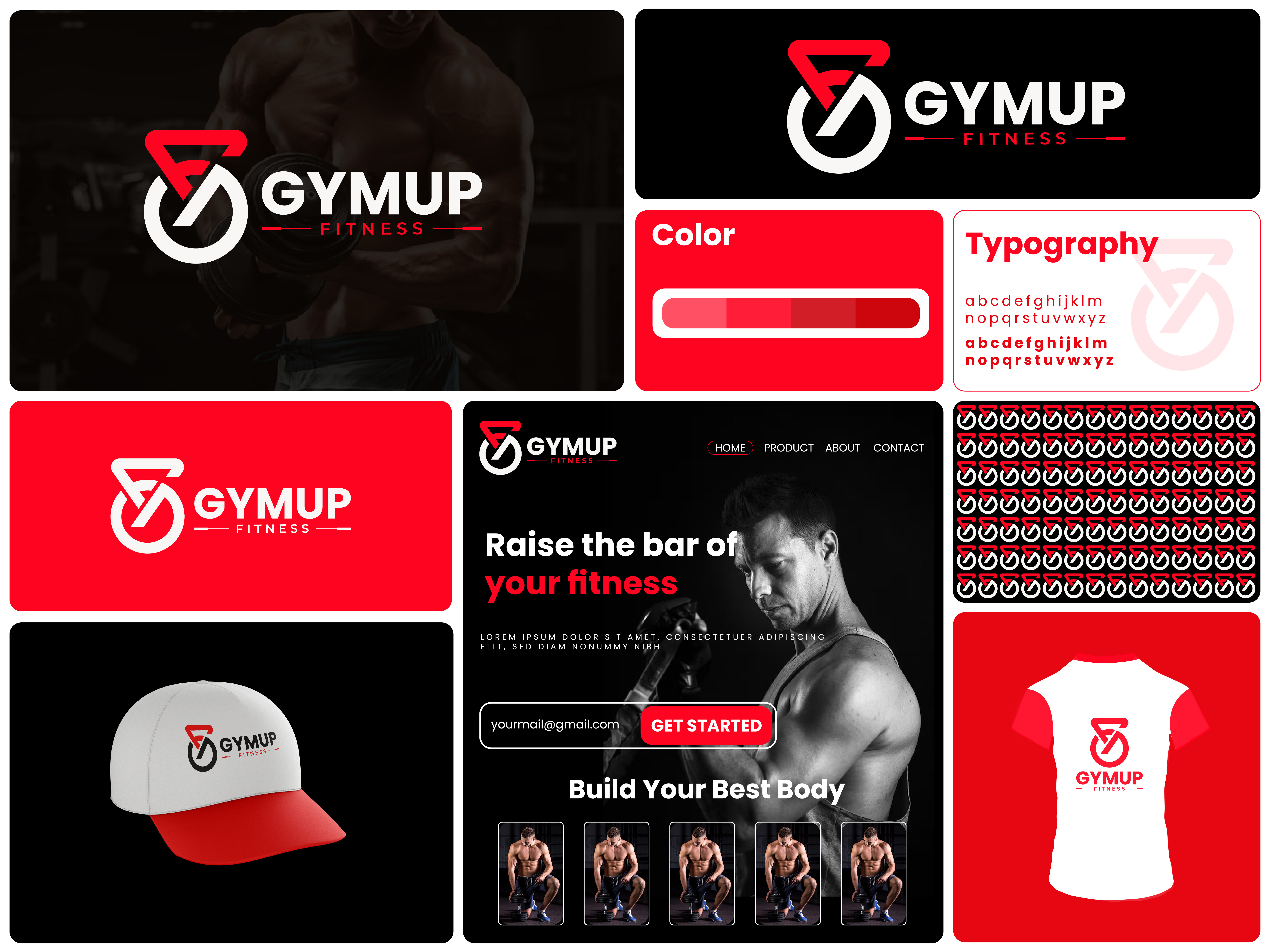 Example of Gym Fitness Logo Design