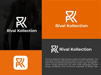 Clothing logo, clothing brand logo, fashion logo, monogram logo business logo clothing brand logo clothing line clothing logo custom logo fashion brand logo fashion logo k logo letter logo logo design minimalist logo monogram logo r logo rk logo rk monogram logo streetware logo urban logo