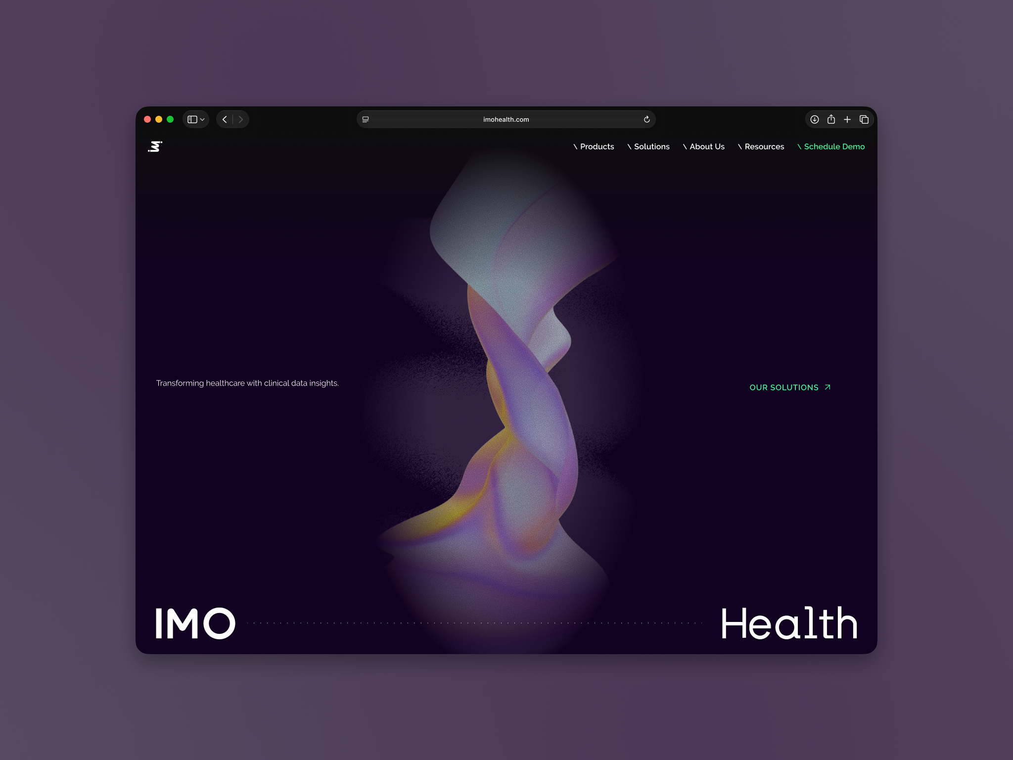 IMO | Home Page Hero Concepts
